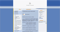 Desktop Screenshot of old.zss-siemianowice.pl